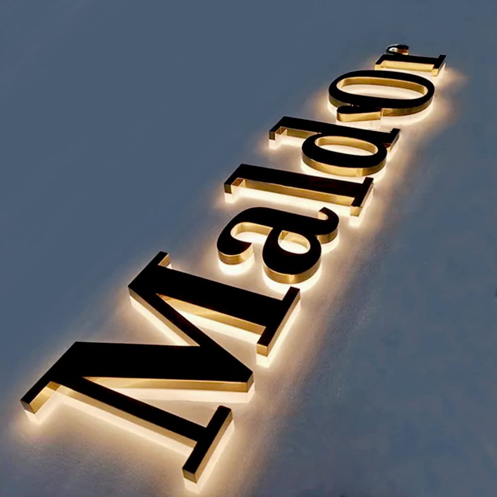 Rótulo luminoso con margen - Imagen 2